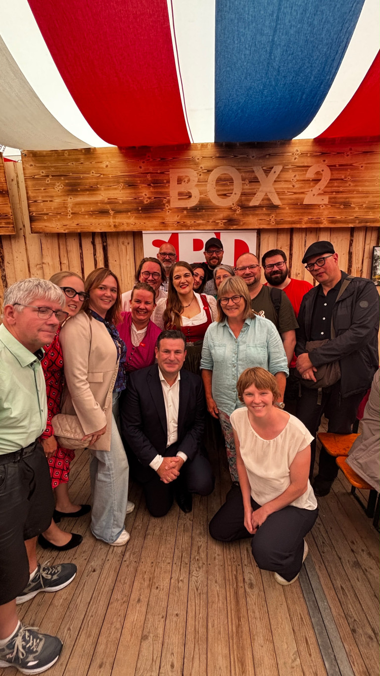 SPD Schwaben mit Hubertus Heil auf Gillamoos