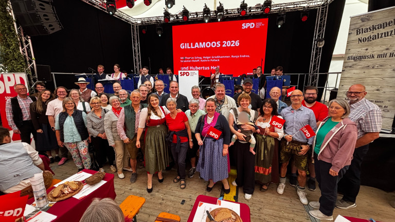 SPD Schwaben auf Gillamoos in Abensberg
