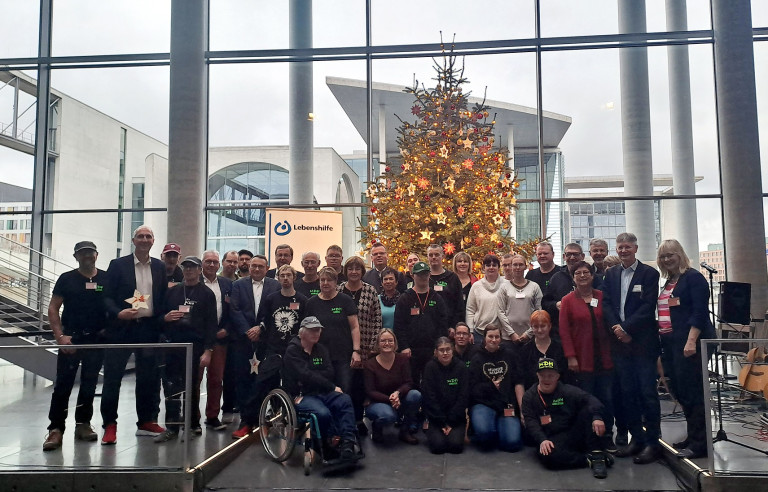 Lebenshilfe Donau-Ries und Dillingen zu Besuch in Berlin